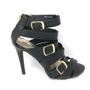 NEW | STEVE MADDEN Black Gladiator Heels